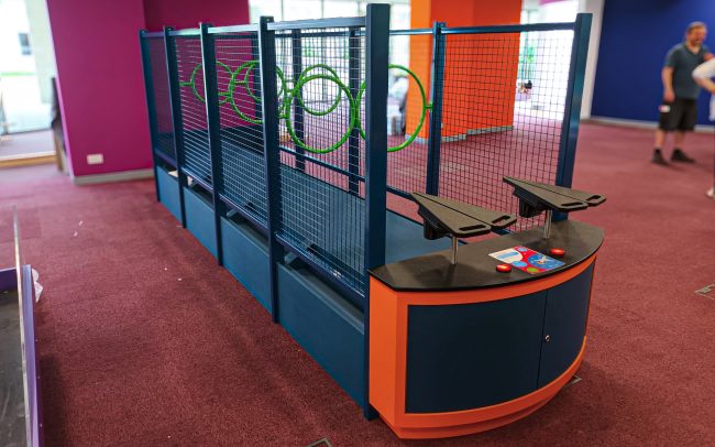 Exhibit built by Science Projects for the new Cambridge Science Centre