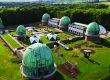 Aerial view of The Observatory Science Centre at Herstmonceux